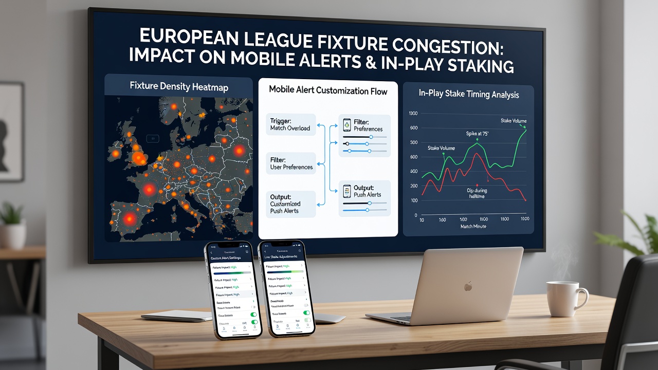Split screen view of in-play football betting interface with timing indicators during multiple simultaneous European league matches